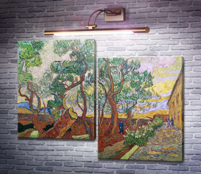 Сад больницы Сен-Поль (The Garden of the Asylum in Saint-Remy), 1889