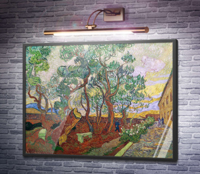 Сад больницы Сен-Поль (The Garden of the Asylum in Saint-Remy), 1889