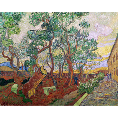 Сад лікарні Сен-Поль (The Garden of the Asylum in Saint-Remy), 1889