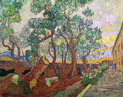 Сад больницы Сен-Поль (The Garden of the Asylum in Saint-Remy), 1889