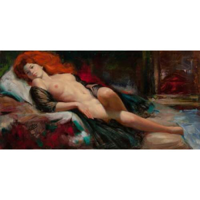 Рыжеволосая красотка (модель Эрла Морана - Дрю)