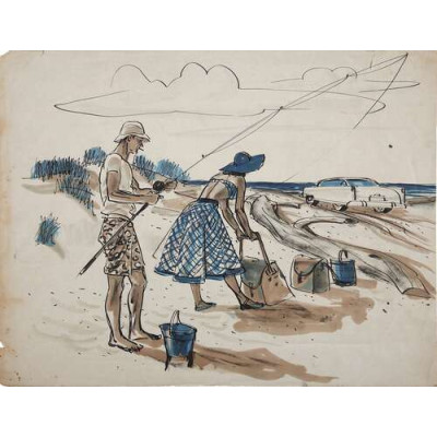 Пляж