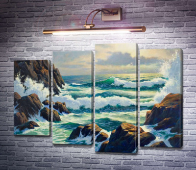 Бурное море