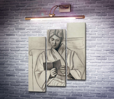 Ольга, читающая книгу