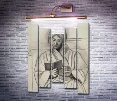 Ольга, читающая книгу