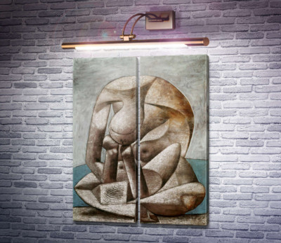 Купальниця з книгою, 1937
