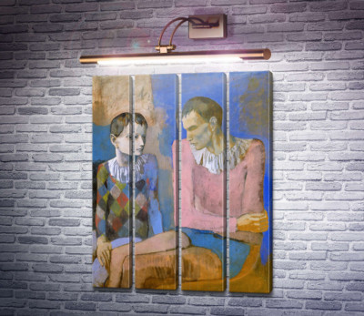 Акробат и молодой Арлекин