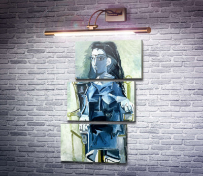 Жаклин сидит в кресле, 1964