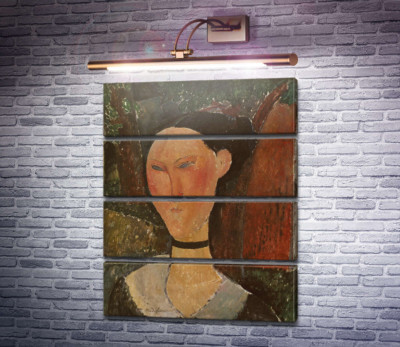Женщина с бархаткой