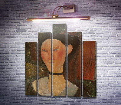 Женщина с бархаткой