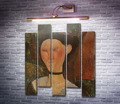 Женщина с бархаткой