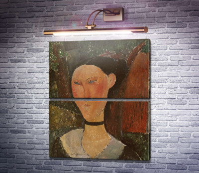 Женщина с бархаткой