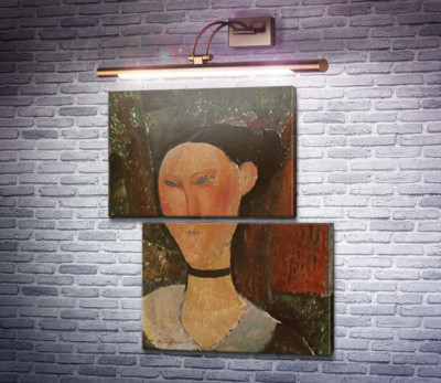 Женщина с бархаткой