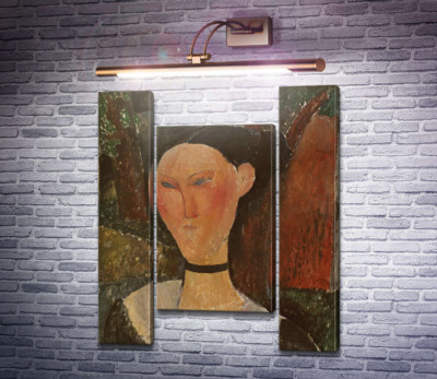 Женщина с бархаткой