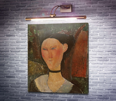 Женщина с бархаткой
