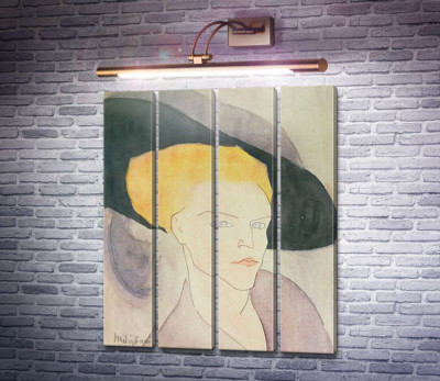 Женщина в шляпе