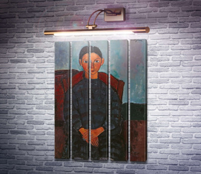 Дівчинка в чорному сарафані