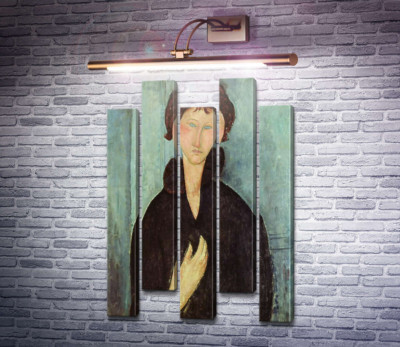 Женщина с голубыми глазами
