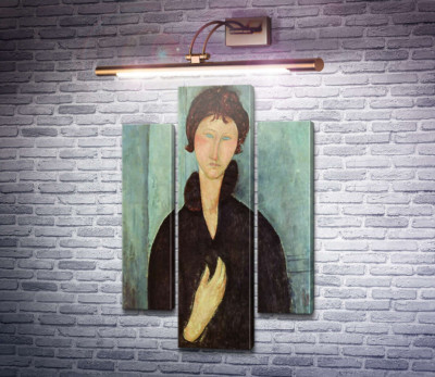 Женщина с голубыми глазами