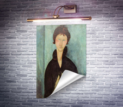 Женщина с голубыми глазами