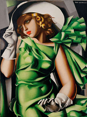 Девушка в зеленом