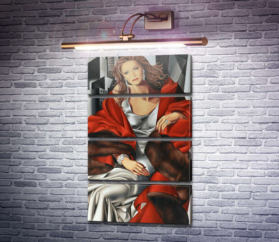 Портрет Джеки Коллинс