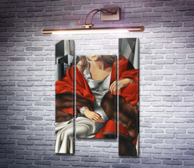 Портрет Джеки Коллинс