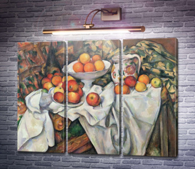 Натюрморт с яблоками и апельсинами