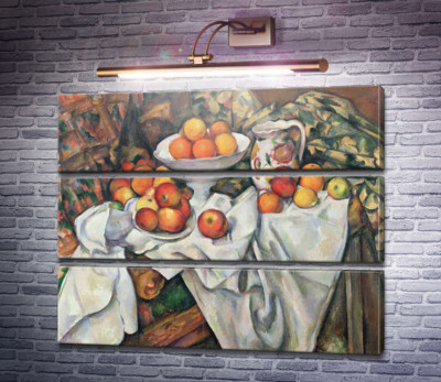 Натюрморт с яблоками и апельсинами