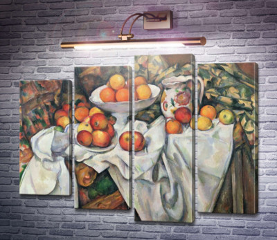 Натюрморт с яблоками и апельсинами