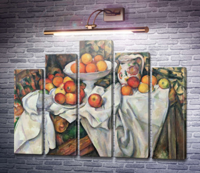 Натюрморт с яблоками и апельсинами