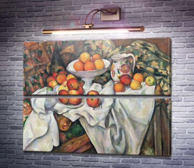Натюрморт с яблоками и апельсинами