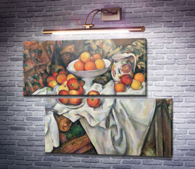 Натюрморт с яблоками и апельсинами