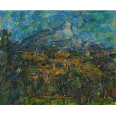 Гора Сент-Виктуар, вид со стороны Лов (Пейзаж В Эксе)