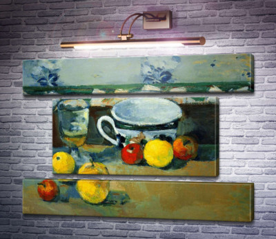 Келих, чашка і фрукти
