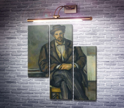 Портрет сидящего крестьянина
