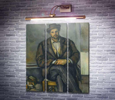 Портрет сидячого селянина