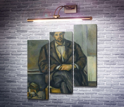 Портрет сидящего крестьянина