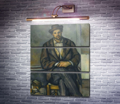 Портрет сидящего крестьянина