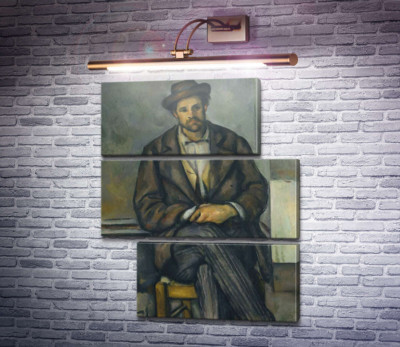 Портрет сидящего крестьянина
