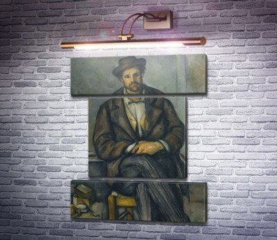Портрет сидячого селянина
