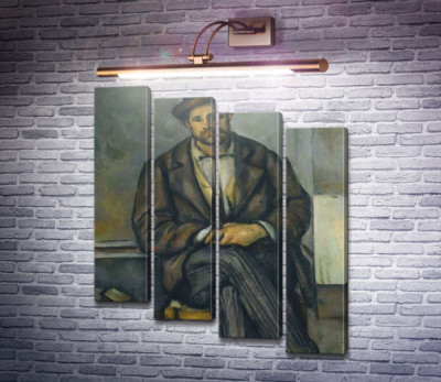Портрет сидячого селянина