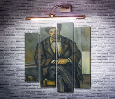 Портрет сидячого селянина