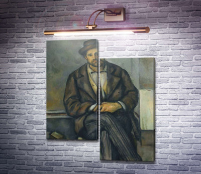 Портрет сидячого селянина