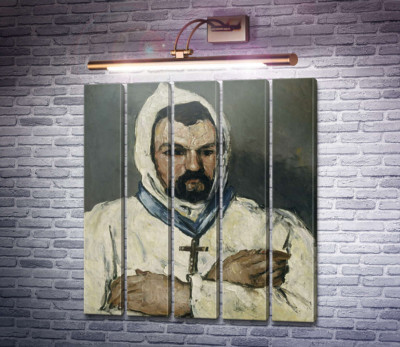 Домінік Обер, дядько художника, в образі ченця