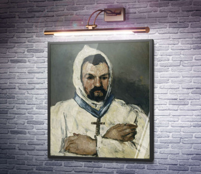 Доминик Обер, дядя художника, в образе монаха