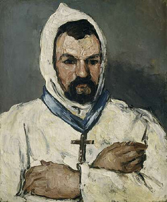 Доминик Обер, дядя художника, в образе монаха