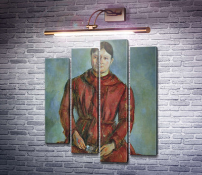 Мадам Сезанн в красном