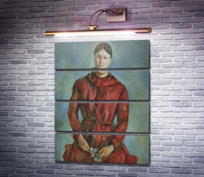 Мадам Сезанн в красном