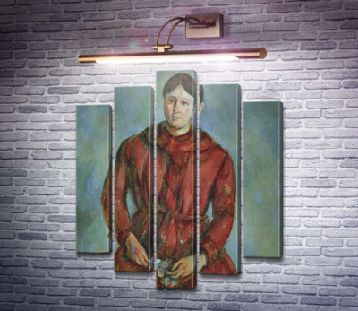 Мадам Сезанн в красном